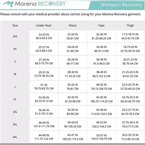 Marena Recovery Calf-Length Bodysuit With High-Back | SFBHM | Beige | L | New - Picture 10 of 11